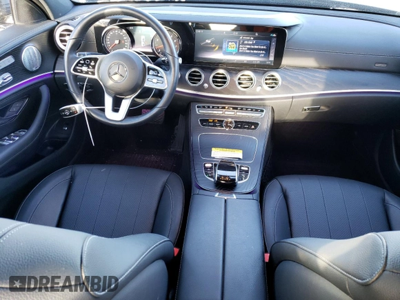 2019 Mercedes-Benz E 450 with VIN WDDZF6JBXKA606613, listed as a Copart auction lot 87020534 with 13,858 mi miles and Salvage Title. Bid and sale history available at DreamBid. Image 8.