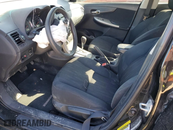 2011 Toyota Corolla L with VIN 2T1BU4EEXBC716776, listed as a Copart auction lot 87677195 with 0 mi miles and Salvage Title. Bid and sale history available at carsss.com. Image 7.