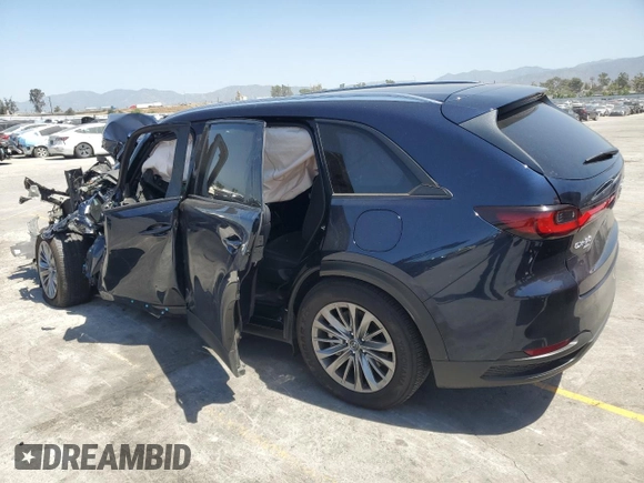 2024 Mazda CX-90 Preferred with VIN JM3KKBHD7R1166388, listed as a Copart auction lot 56783885 with Not provided miles and Non repairable. Bid and sale history available at DreamBid. Image 2.