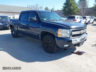 2007 Chevrolet Silverado 1500 LTZ with VIN 2GCEK13M571693165, listed as a IAAI auction lot 42077886 with 244,826 mi miles. Bid and sale history available at carsss.com. Image 1.