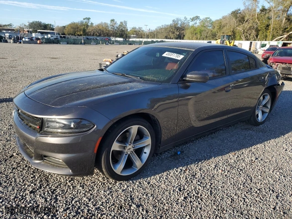 2017 Dodge Charger SXT with VIN 2C3CDXHG8HH525976, listed as a Copart auction lot 48081795 with 133,021 mi miles and Salvage Title. Bid and sale history available at carsss.com. Image 1.
