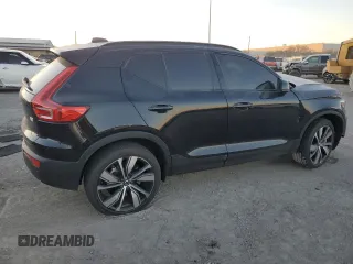 2021 Volvo XC40 with VIN YV4ED3UR5M2541377, listed as a Copart auction lot 89018905 with 50,940 mi miles and Salvage Title. Bid and sale history available at DreamBid. Image 3.