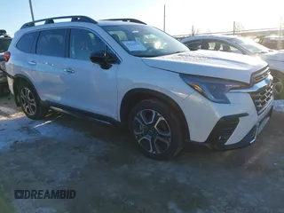 2024 Subaru Ascent Touring z VIN 4S4WMAWD6R3444330, wystawiony jako IAAI lot #41223553 z przebiegiem 10 134 mil mil oraz . Historia ofert i sprzedaży dostępna na DreamBid. Obrazek 1.