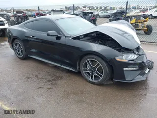 2022 Ford Mustang EcoBoost with VIN 1FA6P8TH9N5136276, listed as a IAAI auction lot 41767957 with 26,108 mi miles. Bid and sale history available at carsss.com. Image 1.