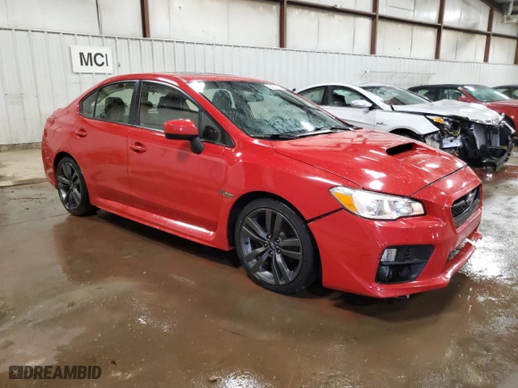2017 Subaru WRX Premium with VIN JF1VA1E66H9829058, listed as a Copart auction lot 84236614 with 126,298 mi miles and Salvage Title. Bid and sale history available at carsss.com. Image 4.