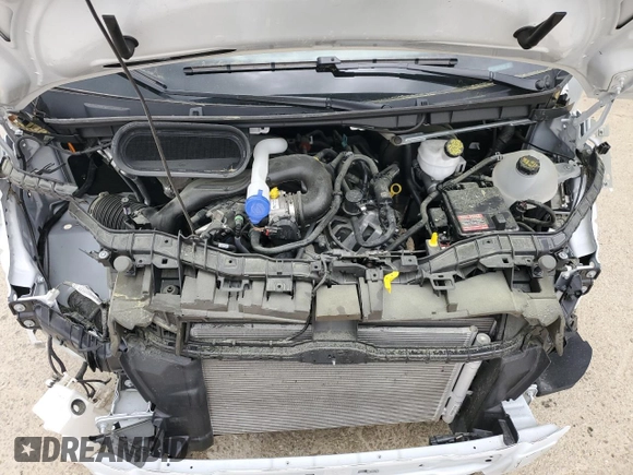 2024 Ford Transit Cargo with VIN 1FTBR1Y82RKA68798, listed as a Copart auction lot 51338075 with 8,653 mi miles and Clean title. Bid and sale history available at DreamBid. Image 12.