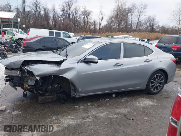 2017 Acura TLX V6 w/Technology Pkg with VIN 19UUB2F52HA007064, listed as a IAAI auction lot 41270624 with 55,509 mi miles. Bid and sale history available at carsss.com. Image 13.