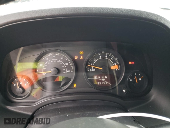2017 Jeep Compass 75th Anniversary Edition with VIN 1C4NJDBB5HD168276, listed as a Copart auction lot 54516835 with 95,153 mi miles and Clean Title. Bid and sale history available at carsss.com. Image 9.