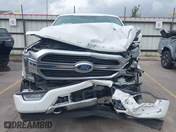 2021 Ford F-150 XL with VIN 1FTFW1E8XMFA69505, listed as a IAAI auction lot 42446323 with 58,214 mi miles and . Bid and sale history available at DreamBid. Image 12.