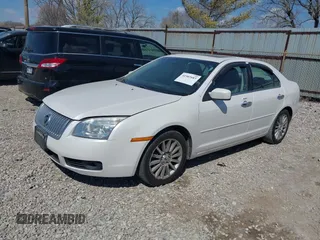 2009 Mercury Milan Premier with VIN 3MEHM08179R604385, listed as a IAAI auction lot 41902683 with 142,451 mi miles and . Bid and sale history available at DreamBid. Image 2.