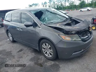 2015 Honda Odyssey EX-L z VIN 5FNRL5H63FB064953, wystawiony jako IAAI lot #42262937 z przebiegiem Nie podano mil oraz . Historia ofert i sprzedaży dostępna na DreamBid. Obrazek 1.