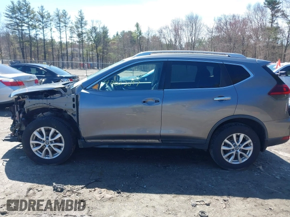 2018 Nissan Rogue SV with VIN KNMAT2MV3JP601389, listed as a IAAI auction lot 42023047 with 57,107 mi miles. Bid and sale history available at carsss.com. Image 15.