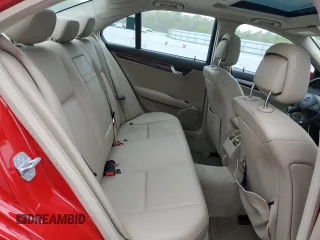 2011 Mercedes-Benz C with VIN WDDGF5EBXBR158693, listed as a Copart auction lot 51616425 with 123,994 mi miles and Salvage Title. Bid and sale history available at carsss.com. Image 10.