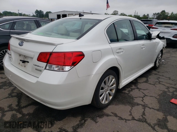 2011 Subaru Legacy Limited Power Moon with VIN 4S3BMBK6XB3216319, listed as a Copart auction lot 60756915 with 70,448 mi miles and Salvage title. Bid and sale history available at DreamBid. Image 3.
