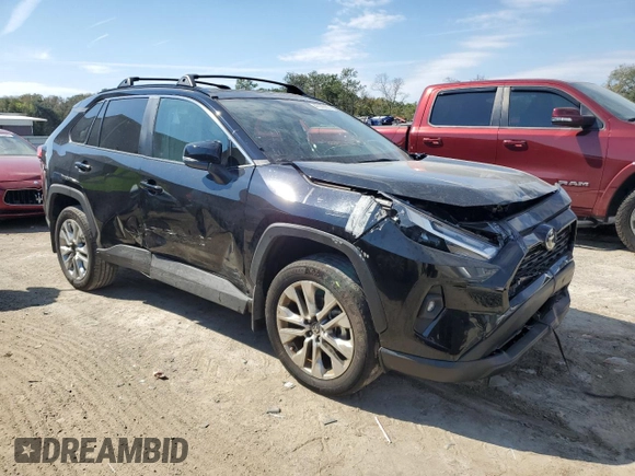 2023 Toyota RAV4 XLE Premium with VIN 2T3A1RFV9PC390368, listed as a Copart auction lot 47076365 with 10,609 mi miles and Salvage Title. Bid and sale history available at carsss.com. Image 4.