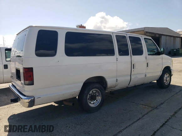 2008 Ford Econoline Passenger XL with VIN 1FBSS31L88DB31294, listed as a Copart auction lot 79436274 with 110,686 mi miles and Salvage Title. Bid and sale history available at DreamBid. Image 3.