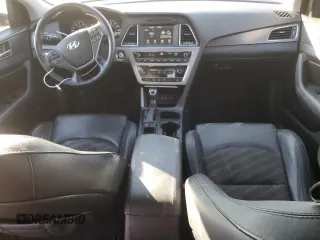 2017 Hyundai Sonata Sport with VIN 5NPE34AF1HH529303, listed as a Copart auction lot 46721245 with 81,428 mi miles and Salvage Title. Bid and sale history available at DreamBid. Image 8.