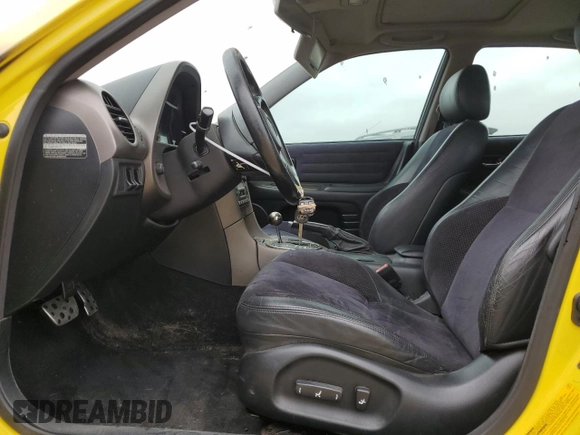2001 Lexus IS 300/350 with VIN JTHBD182110028382, listed as a Copart auction lot 53190425 with 183,991 mi miles and Salvage Title. Bid and sale history available at DreamBid. Image 7.