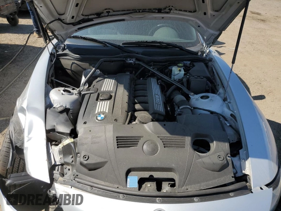2008 BMW Z4 3.0si with VIN 4USBU53528LX04447, listed as a Copart auction lot 71163054 with 138,920 mi miles and Salvage title. Bid and sale history available at DreamBid. Image 11.