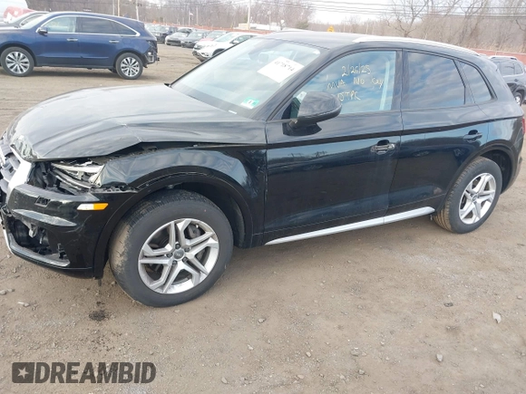 2018 Audi Q5 Premium with VIN WA1ANAFYXJ2173369, listed as a IAAI auction lot 41718714 with 60,578 mi miles and . Bid and sale history available at DreamBid. Image 2.