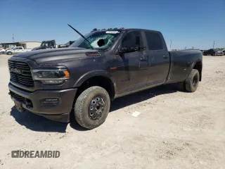 2021 Ram 3500 Laramie with VIN 3C63RRJL0MG536892, listed as a Copart auction lot 48868305 with 119,838 mi miles and Salvage Title. Bid and sale history available at carsss.com. Image 1.
