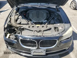 2011 BMW 7 Series with VIN WBAKX8C55BC198292, listed as a Copart auction lot 57907915 with 76,478 mi miles and Salvage title. Bid and sale history available at DreamBid. Image 11.
