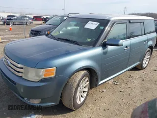 2010 Ford Flex SEL with VIN 2FMGK5CC4ABA25894, listed as a IAAI auction lot 41796353 with 106,888 mi miles. Bid and sale history available at carsss.com. Image 2.