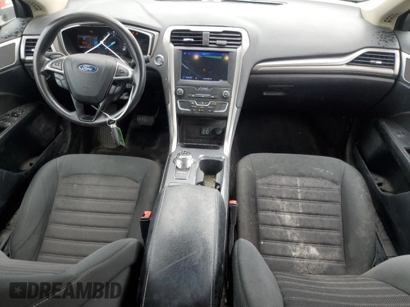 2020 Ford Fusion SE with VIN 3FA6P0HD9LR231017, listed as a Copart auction lot 55156965 with 56,161 mi miles and Salvage title. Bid and sale history available at DreamBid. Image 8.