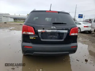 2012 Kia Sorento LX with VIN 5XYKT4A68CG206028, listed as a Copart auction lot 51681705 with 221,559 mi miles and Clean Title. Bid and sale history available at carsss.com. Image 6.