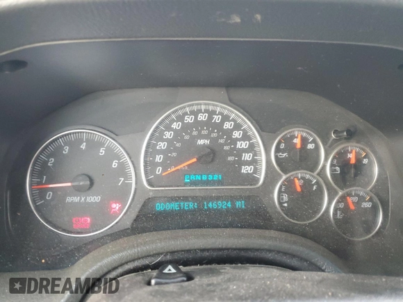 2002 GMC Envoy SLT z VIN 1GKDT13S422468756, wystawiony jako Copart lot #46510595 z przebiegiem 146 924 mil mil oraz Szkoda całkowita • Salvage title. Historia ofert i sprzedaży dostępna na DreamBid. Obrazek 9.