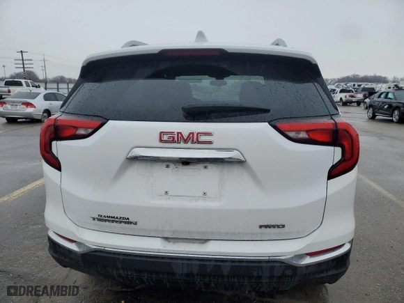 2020 GMC Terrain SLT with VIN 3GKALVEV5LL177264, listed as a Copart auction lot 45178845 with 83,703 mi miles and Salvage Title. Bid and sale history available at carsss.com. Image 6.