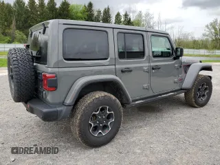 2020 Jeep Wrangler Unlimited Recon with VIN 1C4HJXFN6LW312966, listed as a Copart auction lot 56832145 with 45,875 mi miles and Salvage title. Bid and sale history available at DreamBid. Image 3.