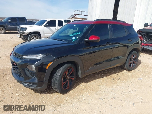 2021 Chevrolet TrailBlazer RS with VIN KL79MTSL7MB092543, listed as a IAAI auction lot 41753471 with 120,302 mi miles and . Bid and sale history available at DreamBid. Image 17.