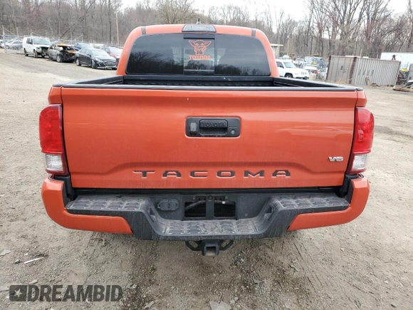 2017 Toyota Tacoma SR5 with VIN 5TFCZ5AN2HX091446, listed as a Copart auction lot 50741535 with 71,964 mi miles and Salvage Title. Bid and sale history available at carsss.com. Image 6.