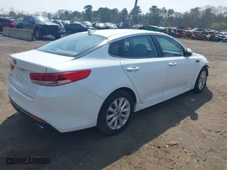 2017 Kia Optima LX with VIN 5XXGT4L35HG123998, listed as a IAAI auction lot 42106154 with 114,092 mi miles. Bid and sale history available at carsss.com. Image 4.
