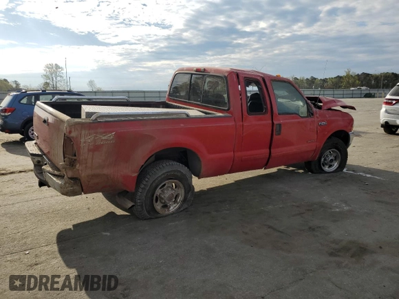 2002 Ford Super Duty F-250 XL with VIN 1FTNX21F92EB16187, listed as a Copart auction lot 50907485 with 68,603 mi miles and Salvage Title. Bid and sale history available at carsss.com. Image 3.