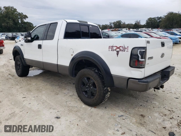 2004 Ford F-150 XLT with VIN 1FTPX14554NC67827, listed as a Copart auction lot 88398475 with 0 mi miles and Salvage Title. Bid and sale history available at carsss.com. Image 2.