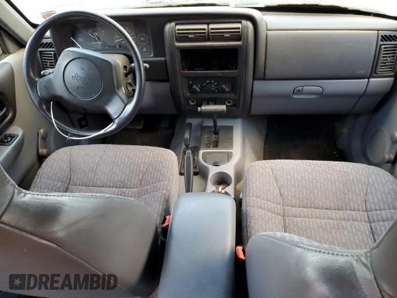 1997 Jeep Cherokee SE with VIN 1J4FJ28S0VL546175, listed as a Copart auction lot 89046155 with 0 mi miles and Non Repairable. Bid and sale history available at carsss.com. Image 8.
