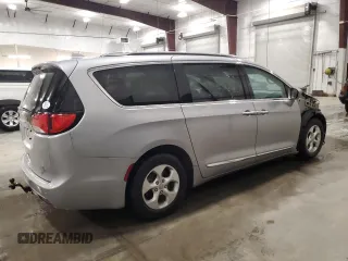 2017 Chrysler Pacifica Touring L Plus with VIN 2C4RC1EG8HR515887, listed as a Copart auction lot 54513485 with 97,736 mi miles and Salvage Title. Bid and sale history available at DreamBid. Image 3.