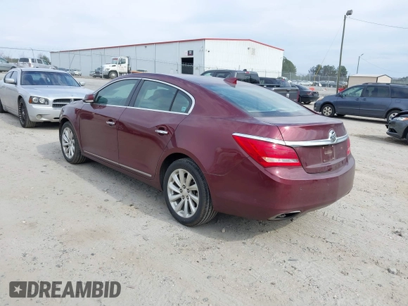 2015 Buick LaCrosse Leather with VIN 1G4GB5G36FF343550, listed as a IAAI auction lot 41623472 with 166,912 mi miles and . Bid and sale history available at DreamBid. Image 3.