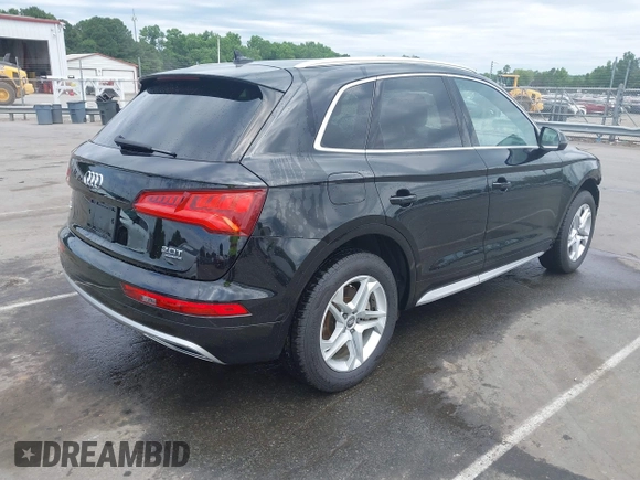2018 Audi Q5 Premium Plus z VIN WA1BNAFY6J2100245, wystawiony jako IAAI lot #42295572 z przebiegiem 73 731 mil mil oraz . Historia ofert i sprzedaży dostępna na DreamBid. Obrazek 4.