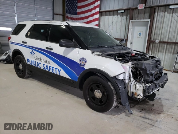 2019 Ford Police Interceptor Utility z VIN 1FM5K8AR5KGA29513, wystawiony jako Copart lot #51935155 z przebiegiem 37 220 mil mil oraz Szkoda całkowita • Salvage title. Historia ofert i sprzedaży dostępna na DreamBid. Obrazek 4.