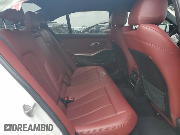 2022 BMW 3 Series 330i with VIN 3MW5R1J07N8C63497, listed as a Copart auction lot 54549985 with Not provided miles and Salvage title. Bid and sale history available at DreamBid. Image 10.