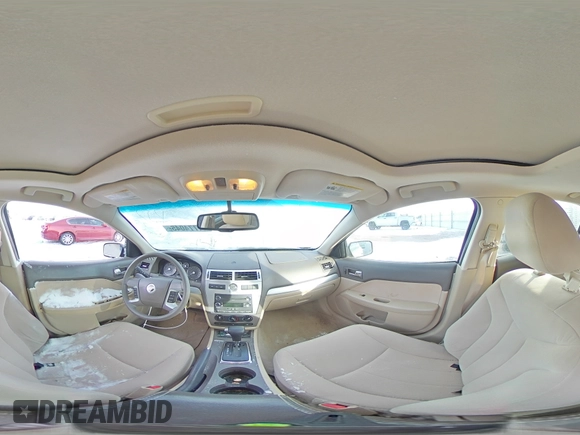 2009 Mercury Milan with VIN 3MEHM07Z49R616307, listed as a Copart auction lot 41774045 with 83,552 mi miles and Salvage Title. Bid and sale history available at DreamBid. Image 13.