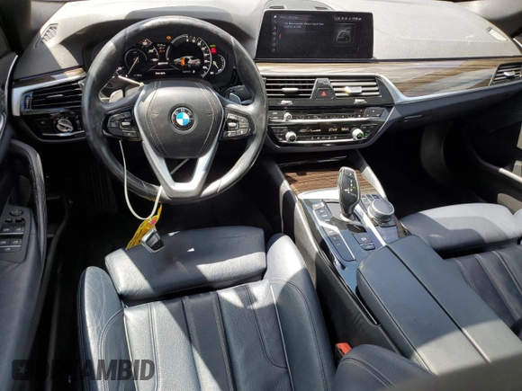 2018 BMW 5 Series 530e with VIN WBAJA9C55JG623083, listed as a Copart auction lot 55872524 with 90,222 mi miles and Non repairable. Bid and sale history available at DreamBid. Image 8.