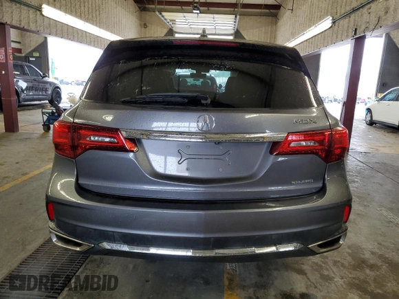 2018 Acura MDX Technology с VIN 5J8YD4H57JL016129, выставлен на аукционе Copart как лот 58921365 с пробегом 99 051 миль миль и Списание • Salvage title. История ставок и продаж доступна на DreamBid. Изображение 6.