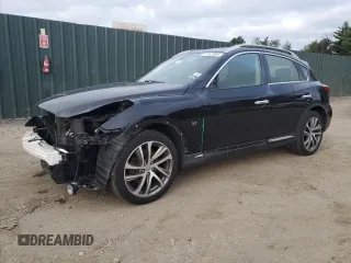 2017 Infiniti QX50 with VIN JN1BJ0RR4HM404840, listed as a Copart auction lot 71162964 with 130,606 mi miles and Salvage Title. Bid and sale history available at carsss.com. Image 1.