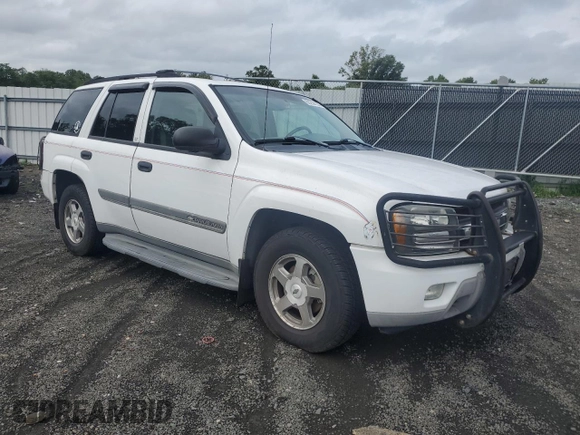 2002 Chevrolet TrailBlazer LS with VIN 1GNDT13S422494809, listed as a Copart auction lot 69258154 with 55,861 mi miles and Clean Title. Bid and sale history available at DreamBid. Image 4.