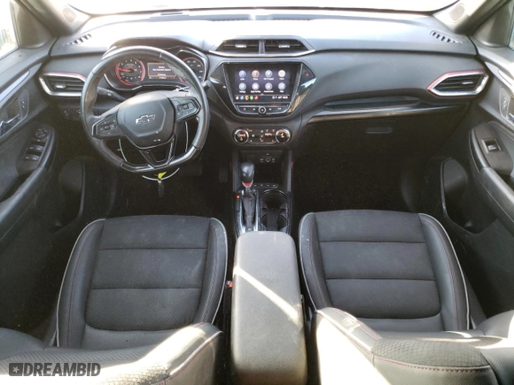 2021 Chevrolet TrailBlazer RS with VIN KL79MTSL5MB164095, listed as a Copart auction lot 85916384 with 71,109 mi miles and Salvage Title. Bid and sale history available at carsss.com. Image 8.