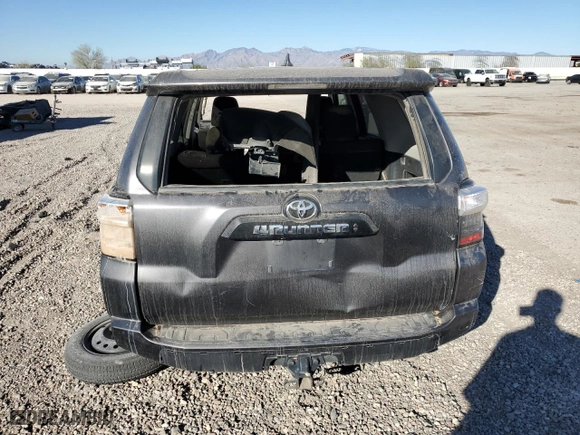 2022 Toyota 4Runner TRD Off Road with VIN JTEPU5JRXN6007051, listed as a Copart auction lot 80087773 with 0 mi miles and Salvage Title. Bid and sale history available at carsss.com. Image 6.